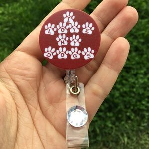 I love my Dogs Retractable Nurse Badge Holder